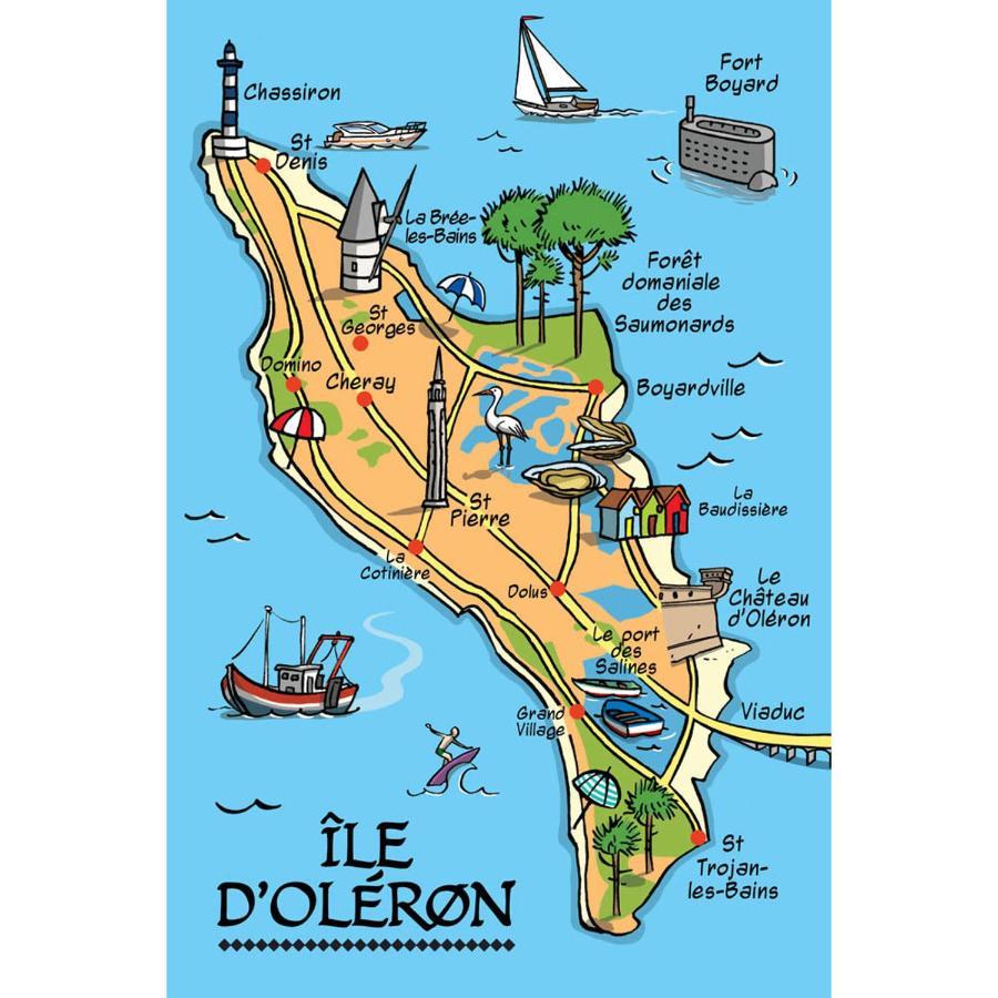 Les Amareyeurs - Ile D'Oleron - Maison Classee 3 Etoiles Avec Piscine - Clim - Velos Le Château-dʼOléron المظهر الخارجي الصورة